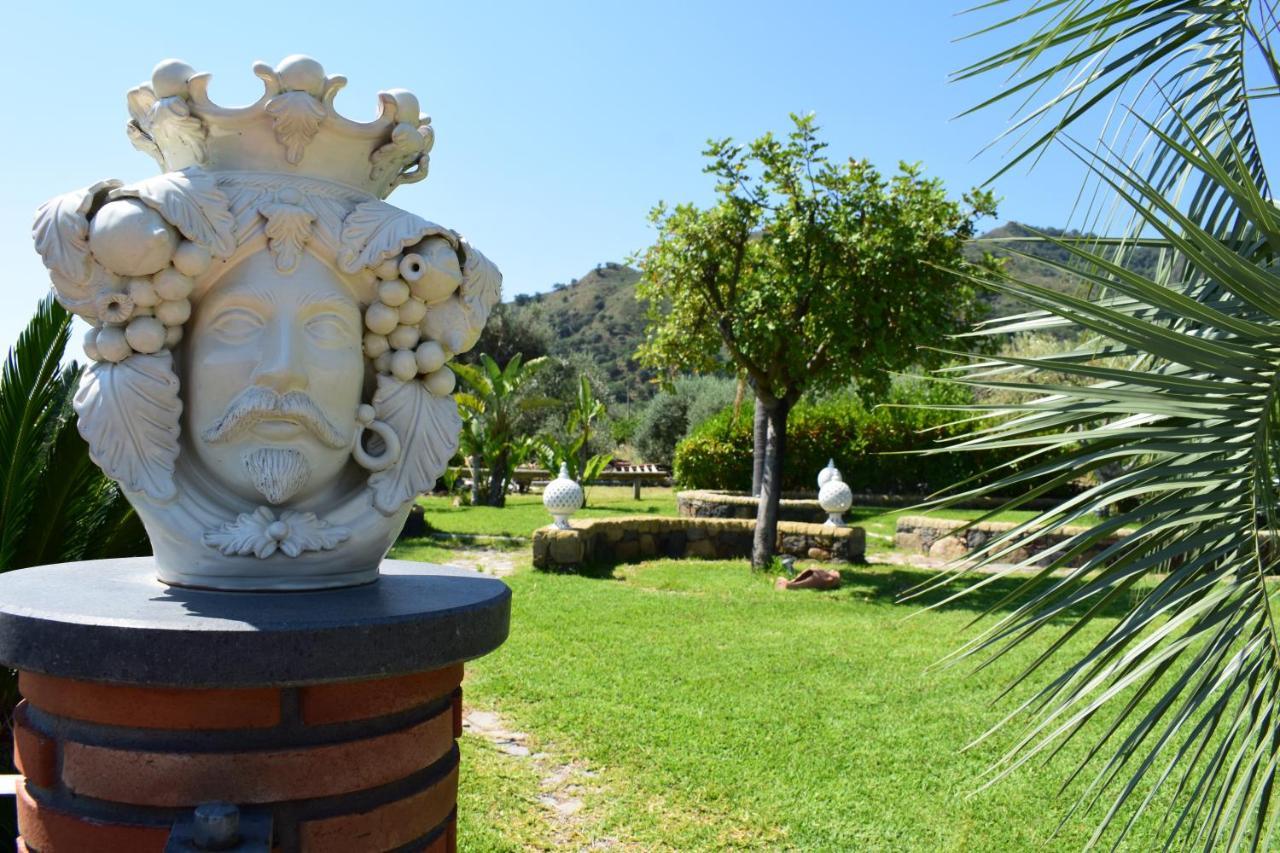 Taormina Villa Ibiscus Alcantara Gaggi Eksteriør billede